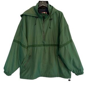 Vintage R&R Jean Nylon Canva Ripstop Lined Techwear‎ Anorak Weatherproof Size XL